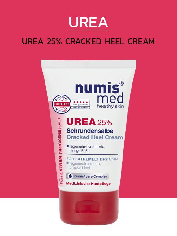 UREA 25% Cracked Heel Cream Numismed